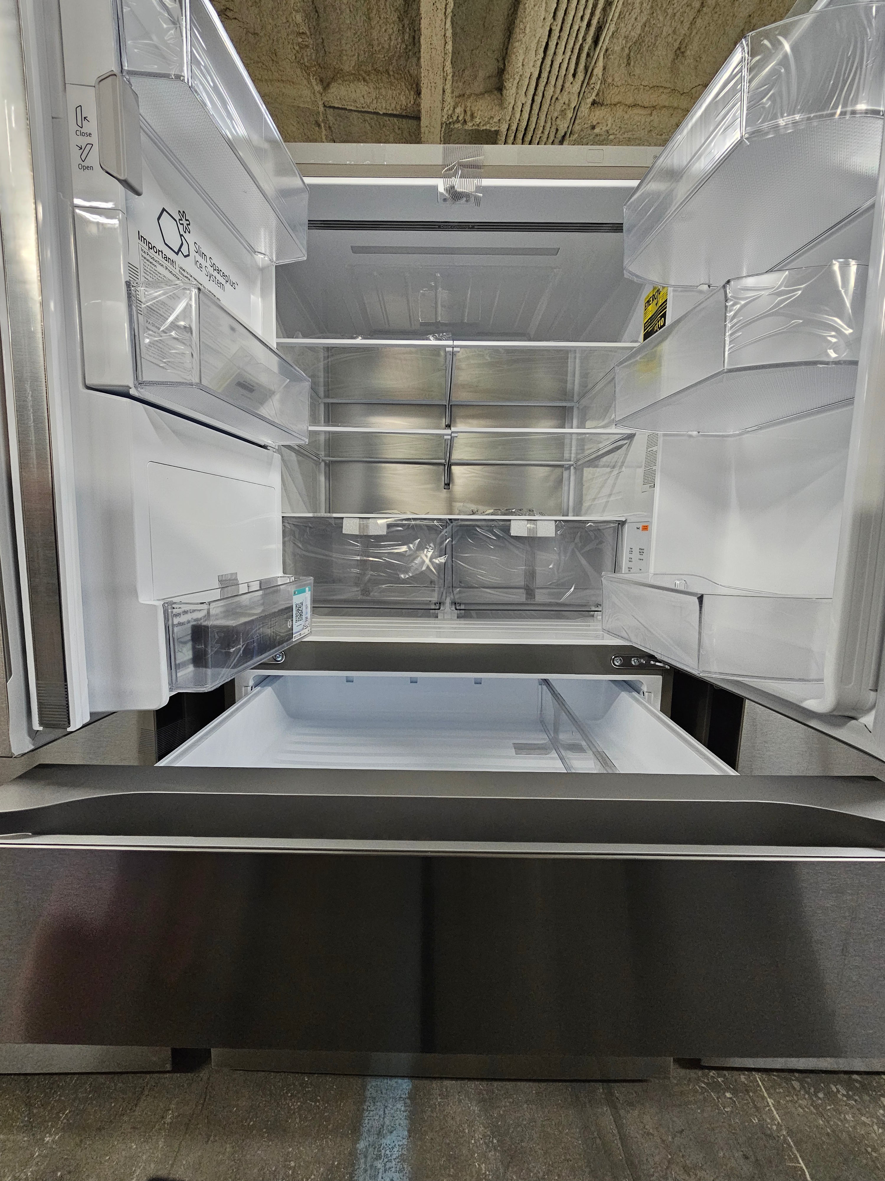 LG 29 cu. ft. SMART Standard Depth MAX French Door Refrigerator Stainless Steel